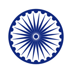 ashoka chakra emblematic icon indian
