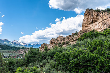 Fototapeta na wymiar Rocky Mountain Landscape Photo