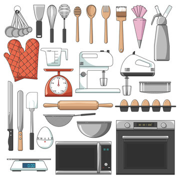 List of major bakery tools