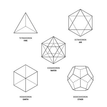 1 766 Best Platonic Solids Images Stock Photos Vectors Adobe Stock