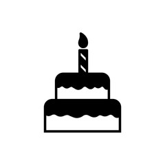 cake icon vector design template