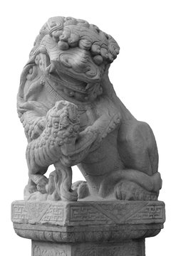Lion marble face, Chinese Lion, stone carving sculpture, the symbol of Power, by Chinese. Stone Lion sculpture. Sculpture of Chinese lion, Antique stone carving doll