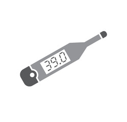 Measuring tool icon on background for graphic and web design. Simple illustration. Internet concept symbol for website button or mobile app.
