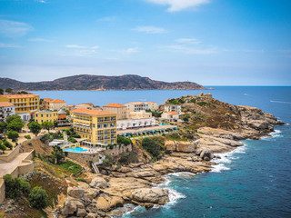 Fototapeta na wymiar Corsica Beach Landscape