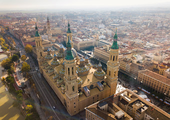 Fototapeta premium Cathedral Basilica in Saragossa