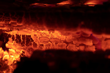 ember burning wood smoldering wood smoldering log