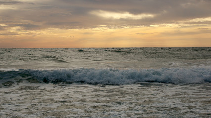 Sunset on the beach, Karon, Phuket, Thailand