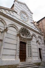 Fototapeta na wymiar Church In Lucca Italy