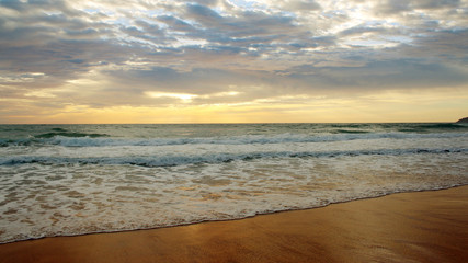 Sunset on the beach, Karon, Phuket, Thailand