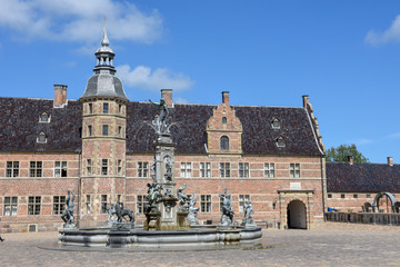 Fototapeta premium The castle of Frederiksborg at Hillerod on Denmark
