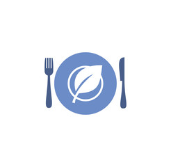 Diet related icon on background for graphic and web design. Simple illustration. Internet concept symbol for website button or mobile app.