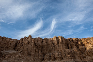 Stone cliff in Egypt
