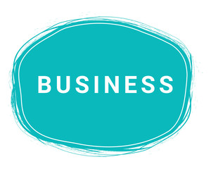 Business, Speech Bubble Banner, Element Design Template, App Icon, Vector Illustration.