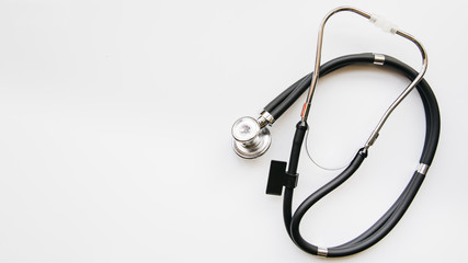 Top view stethoscope