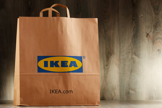 Original IKEA Paper Shopping Bag