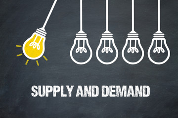 Fototapeta premium Supply and demand 