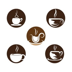 Coffee vector icon illustration design