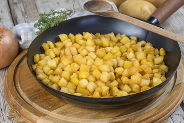 pommes de terre rissolées