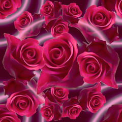 rose flower pattern romance love