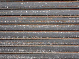 Old metal rusty door  texture background