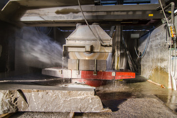 industrially cut stone