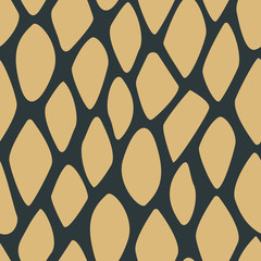 Abstract Animal Print Seamless Pattern