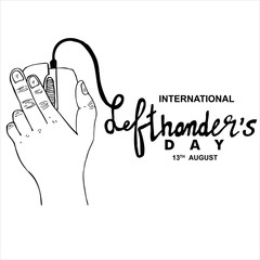 International Lefthanders Day, August 13