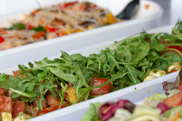 Bunt gemischter Salat