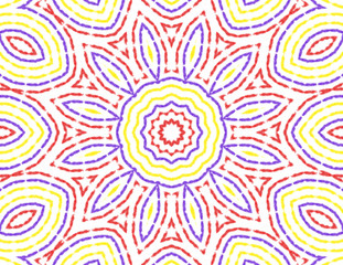 Abstract color pattern