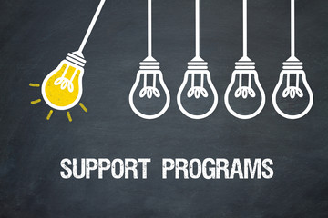Fototapeta premium Support Programs