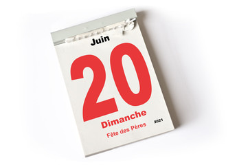 20. Juin 2021  Fete des Peres