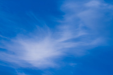 Fototapeta na wymiar Fluffy smooth clouds