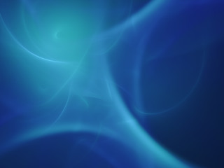 blue abstract fractal background 3d rendering illustration