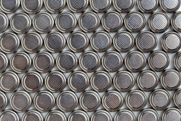 Top view of Batteries