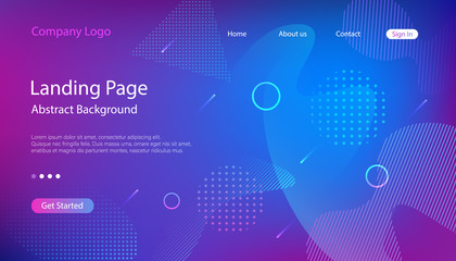 Website Landing Page Template