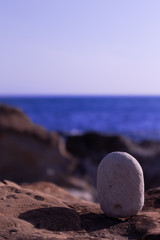 海、かわいい石