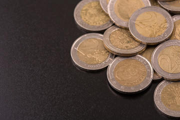 euro coins