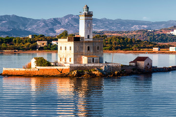 Hafeneinfahrt von Olbia Sardinien Italien