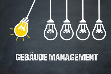 Fototapeta premium Gebäude Management