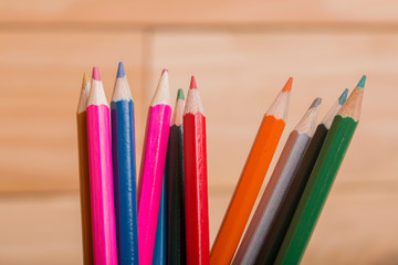 colorful pencils