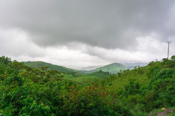 A view point in Vagamon hills station