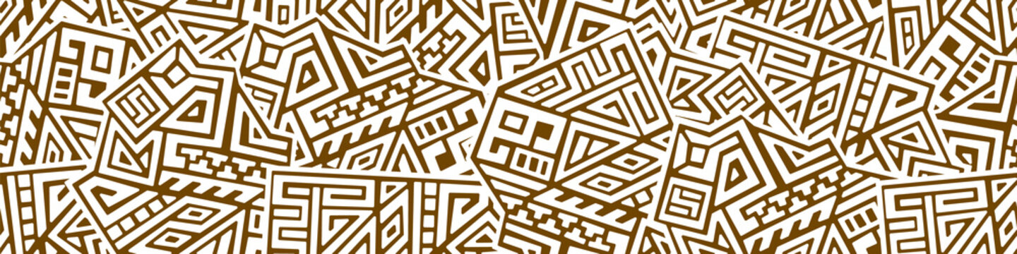 Creative Geometric Vector Seamless Pattern