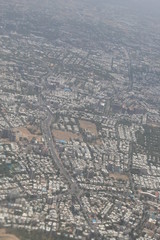 City of Ahmadabad, India - Aerial view