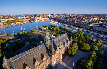 Obraz premium View of Stockholm Sweden early morning