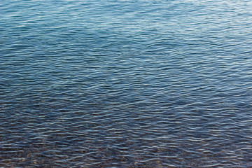 simple background of lake water ripple surface 