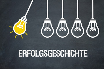 Fototapeta premium Erfolgsgeschichte