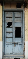 Naklejka na ściany i meble old wooden door