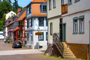 Altstadtszene Idstein im Taunus