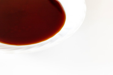 小皿に入れた醤油