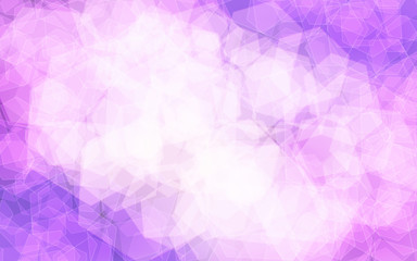 Purple abstract hexagons, background texture